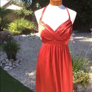 Trixxi ❤️ Shimmering red halter dress ❤️